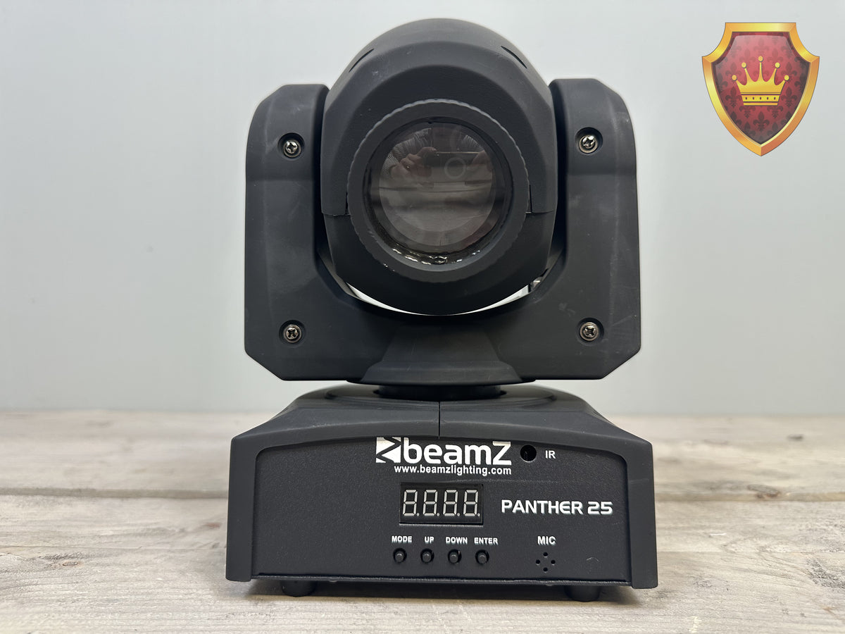 BeamZ Panther 25 LED Spot Moving Head 12W