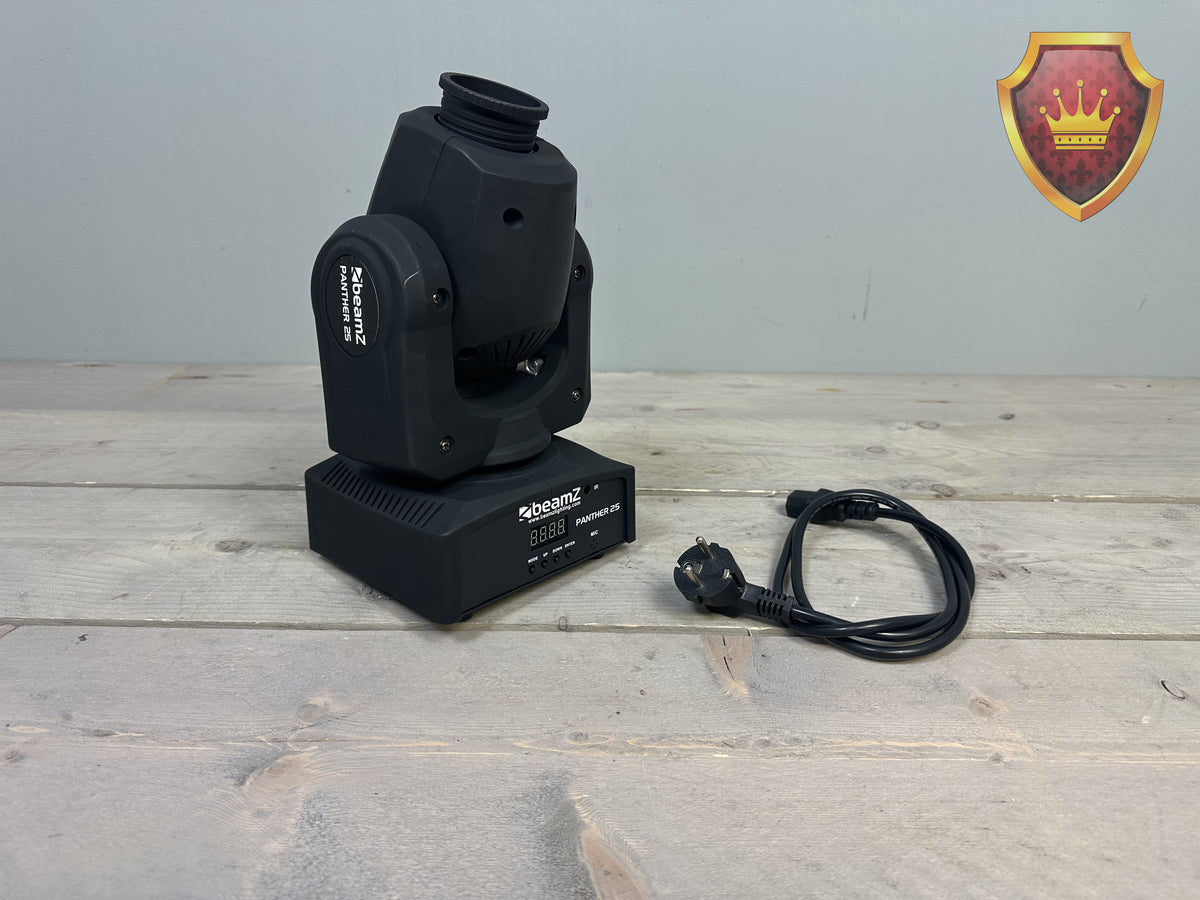 BeamZ Panther 25 LED Spot Moving Head 12W
