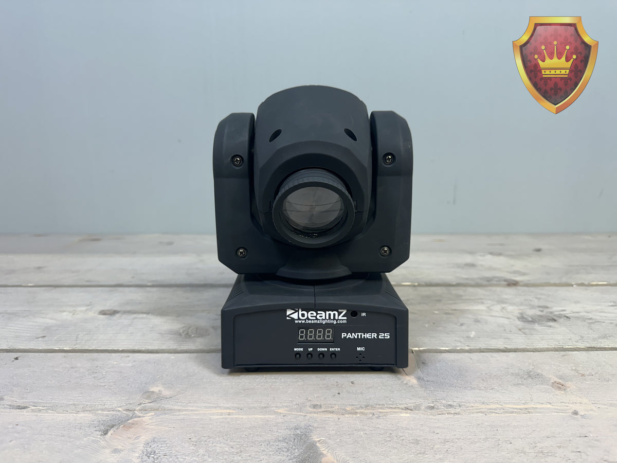 BeamZ Panther 25 LED Spot Moving Head 12W