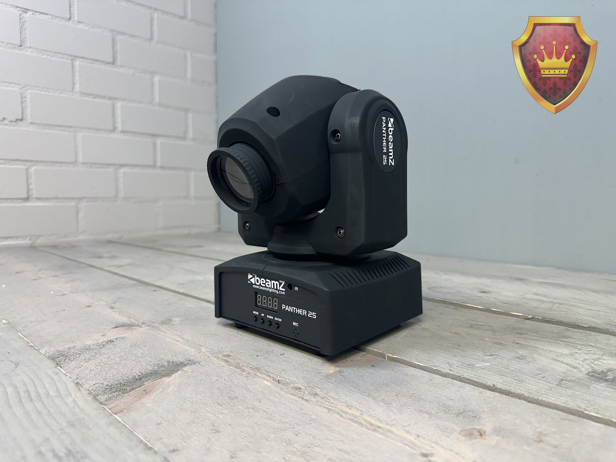 BeamZ Panther 25 LED Spot Moving Head 12W