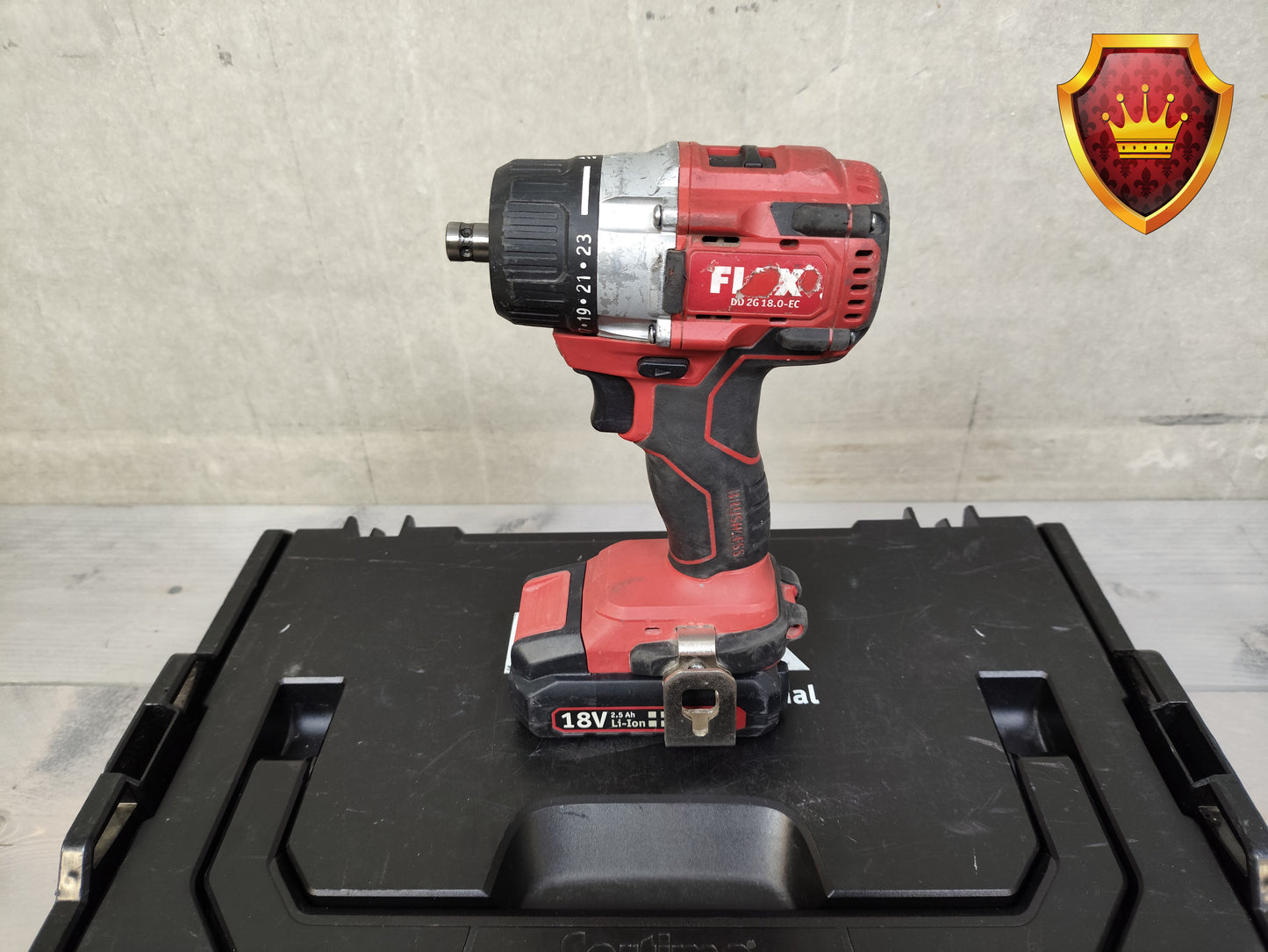 Flex DD 2G 18V accuboormachine set met accu's en koffer