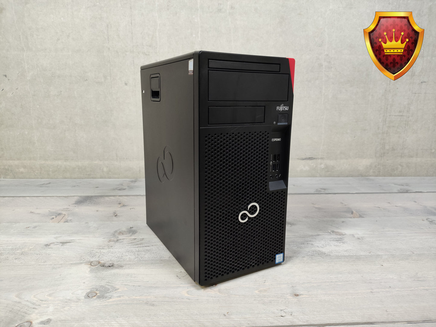 Fujitsu Esprimo i7 9th gen 16GB 256GB met Quadro P400