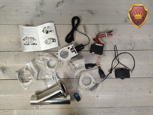 Elektronische uitlaatklep exhaust cut-out kit 2.5 inch