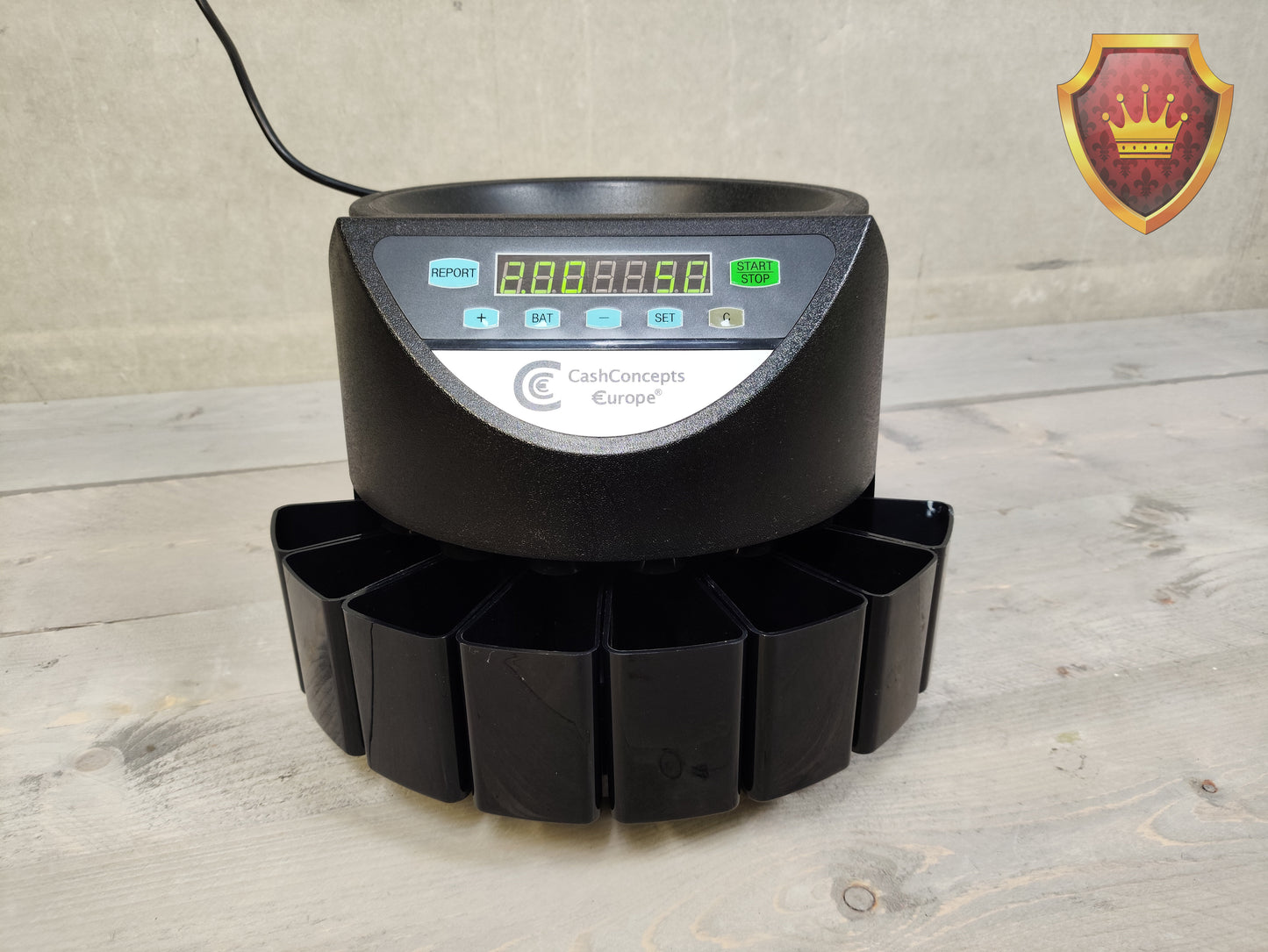 CashConcept Europe CCE-400 euro muntenteller