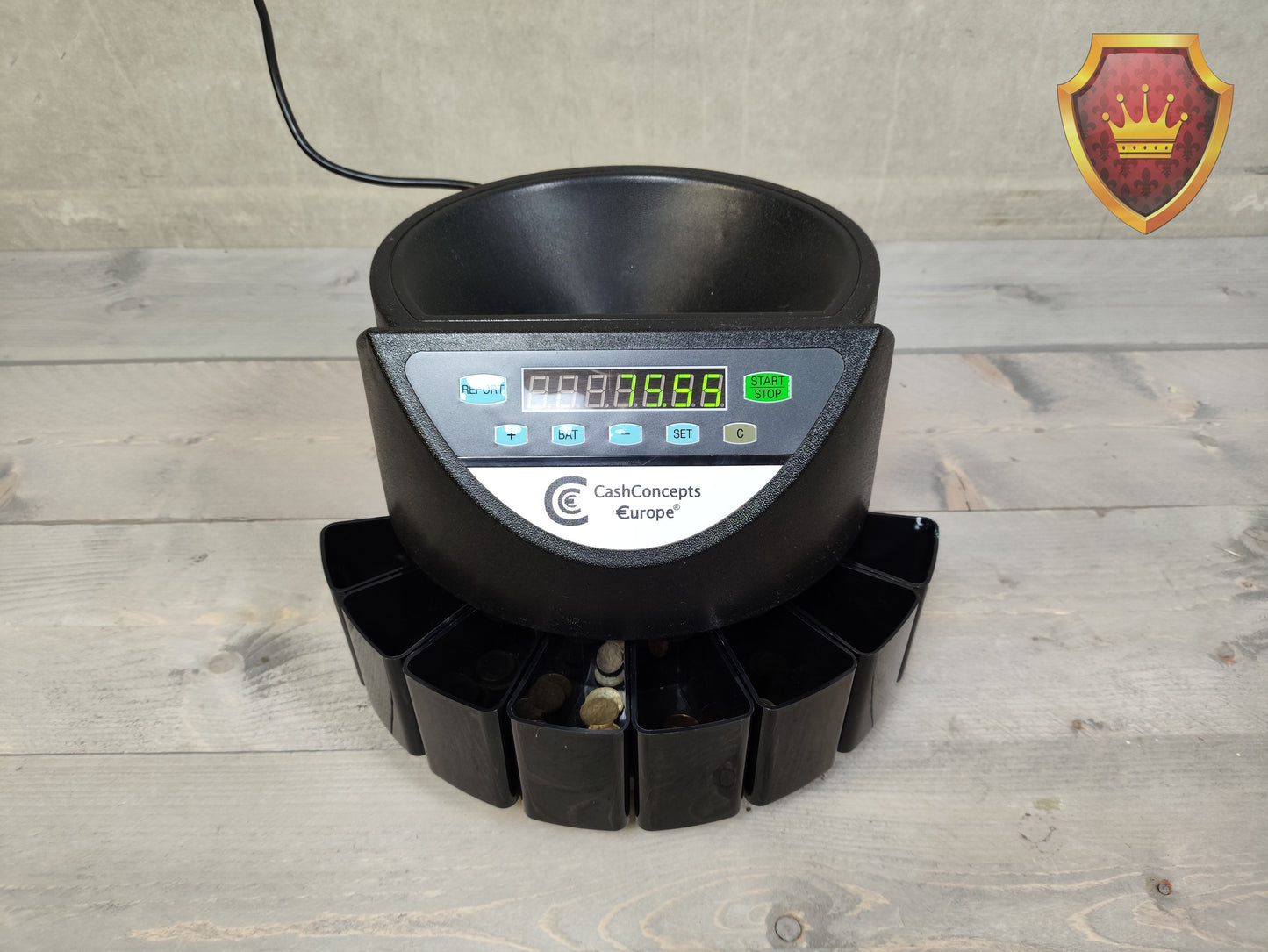 CashConcept Europe CCE-400 euro muntenteller