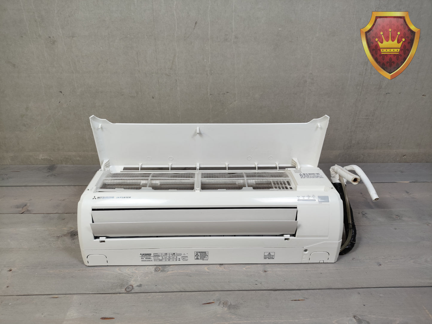 Mitsubishi SRC50ZM-S + SKRZ50ZS-W aircosysteem