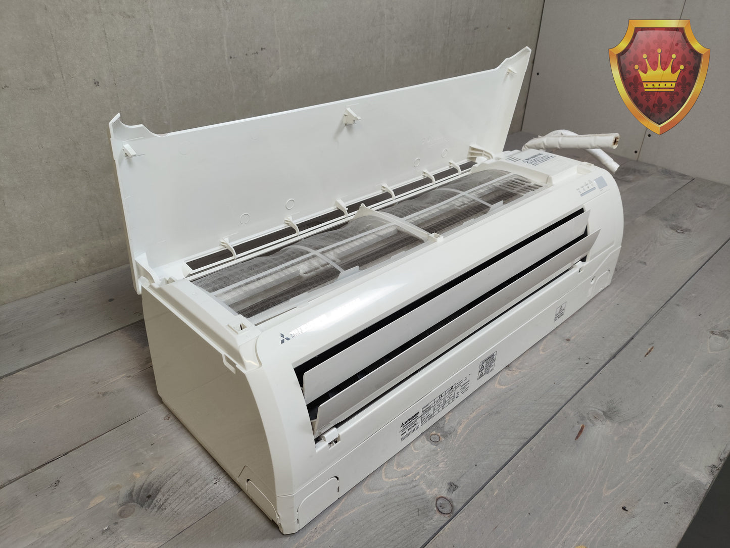 Mitsubishi SRC50ZM-S + SKRZ50ZS-W aircosysteem