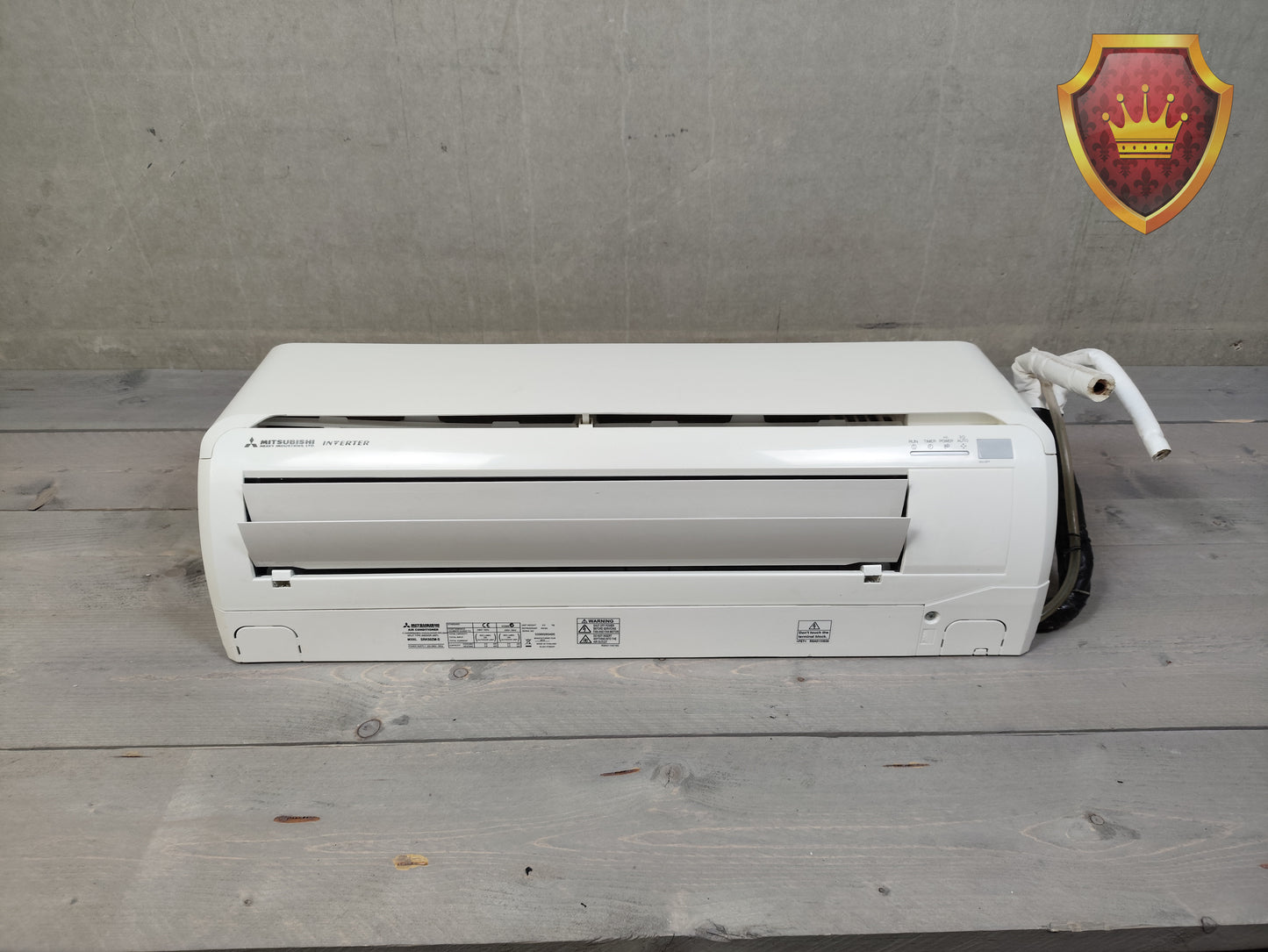 Mitsubishi SRC50ZM-S + SKRZ50ZS-W aircosysteem