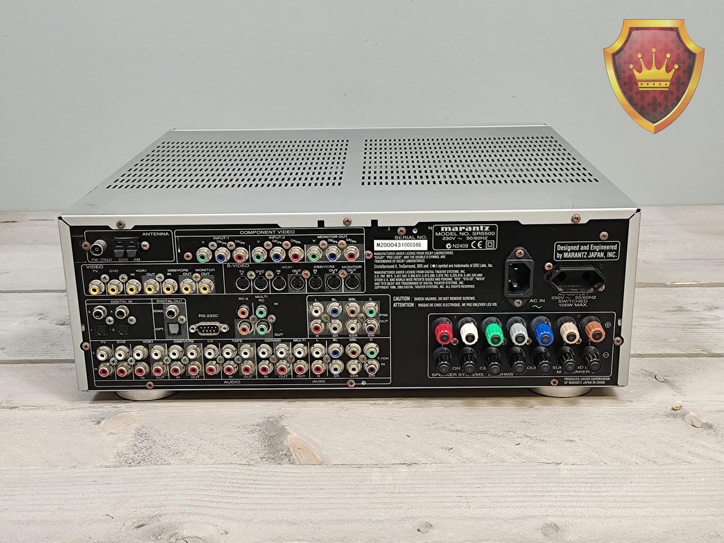 Marantz SR5500 AV Receiver met afstandsbediening