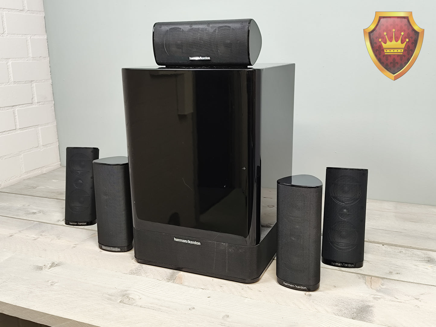 Harman Kardon 5.1 speakerset met SUB-TS7 subwoofer