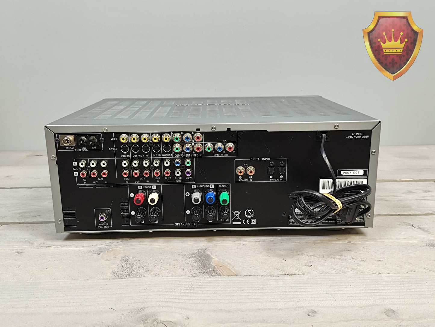 Harman Kardon AVR 137 Receiver met afstandsbediening