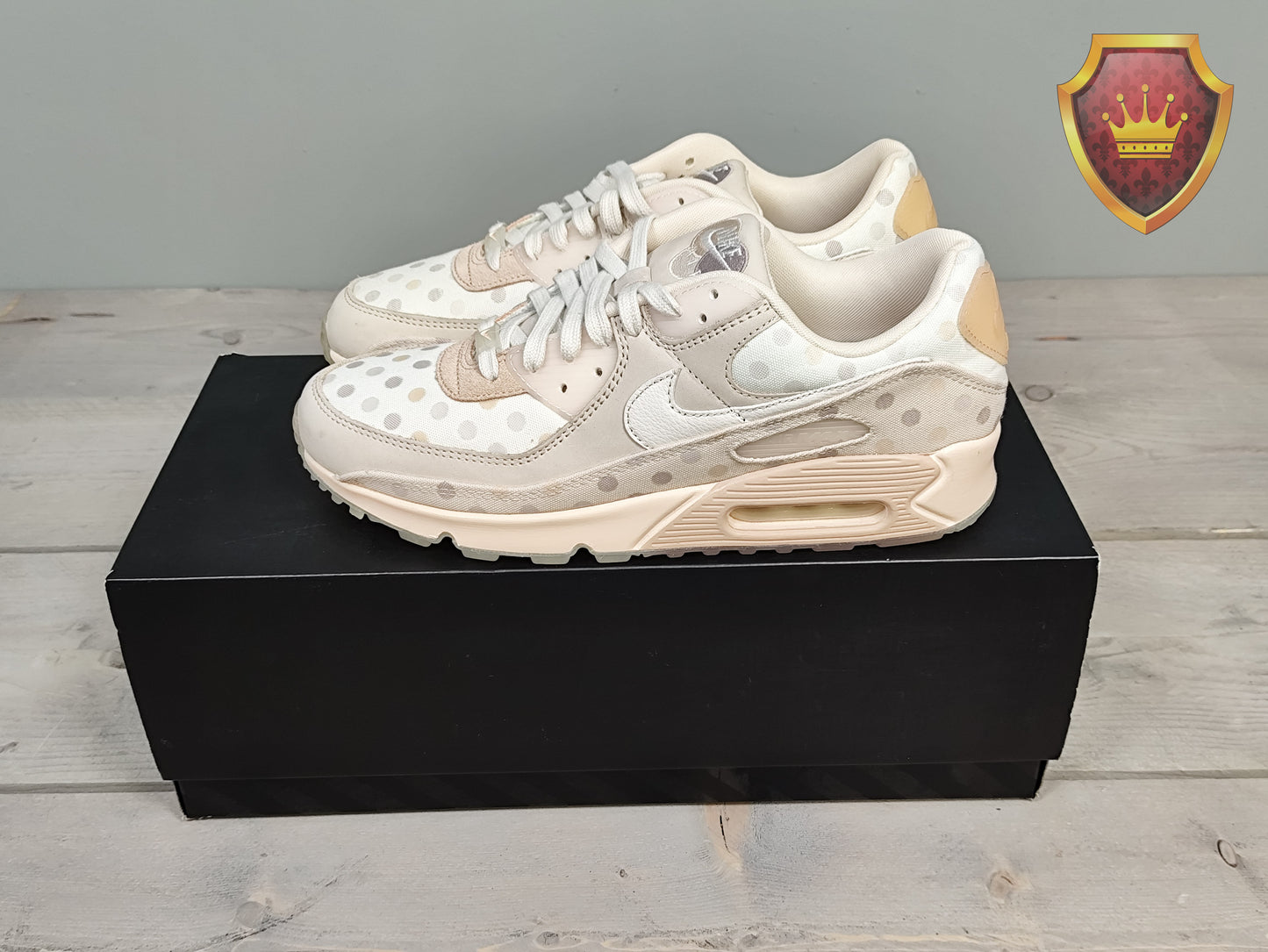 Nike Air Max Shimmer Sail Polka EU 45 nieuw