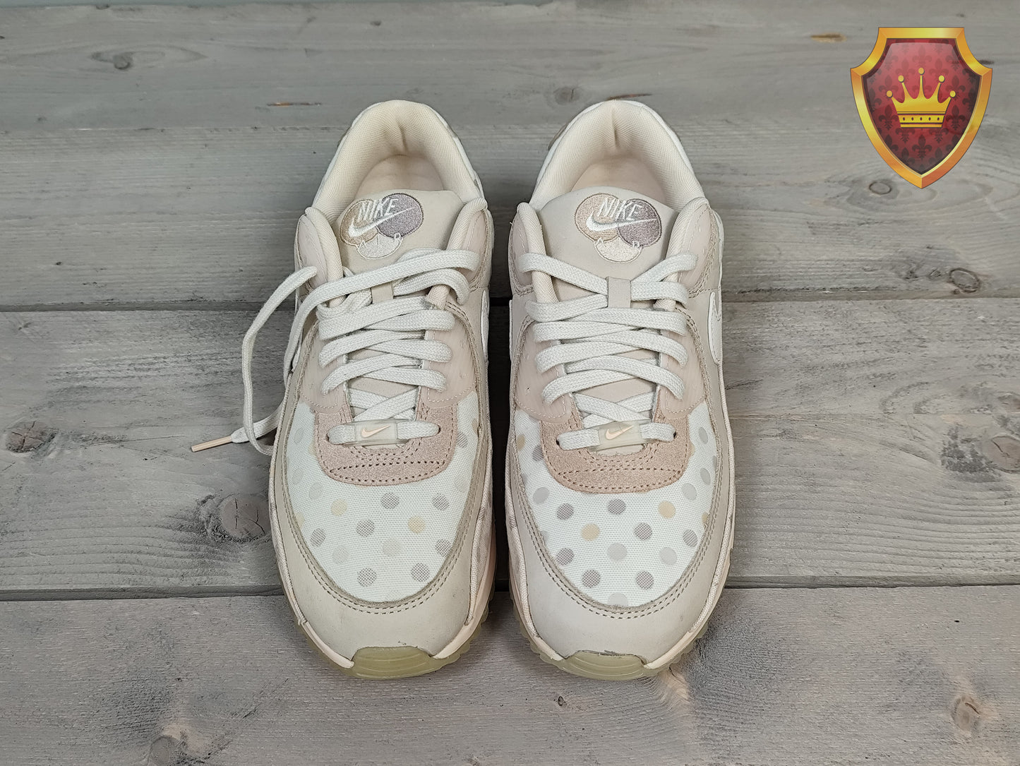 Nike Air Max Shimmer Sail Polka EU 45 nieuw