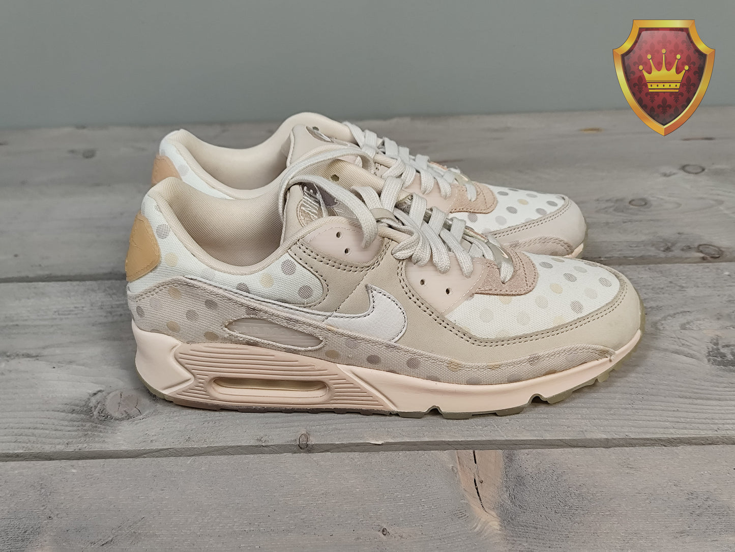 Nike Air Max Shimmer Sail Polka EU 45 nieuw