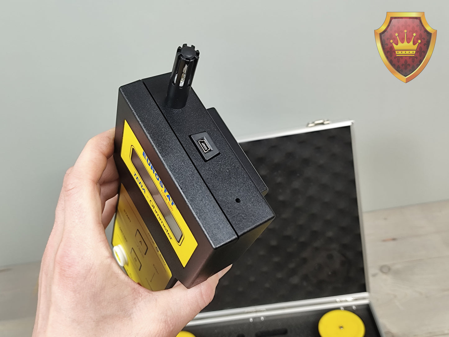 Eurostat TOM 600 Ohmmeter compleet in koffer
