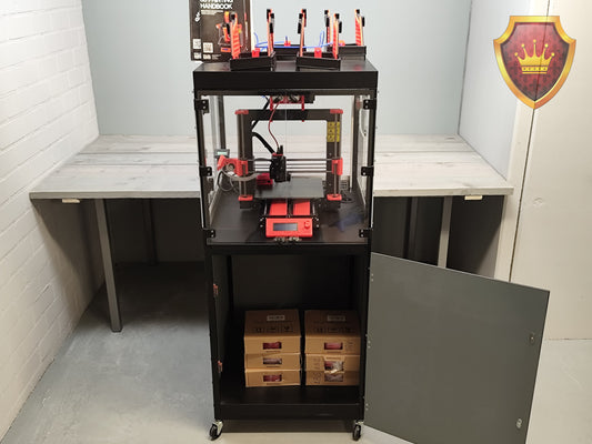 Prusa I3 MK3S 3D-printer met MMU3 inlusief 6x filament en Raspberry Pi 400