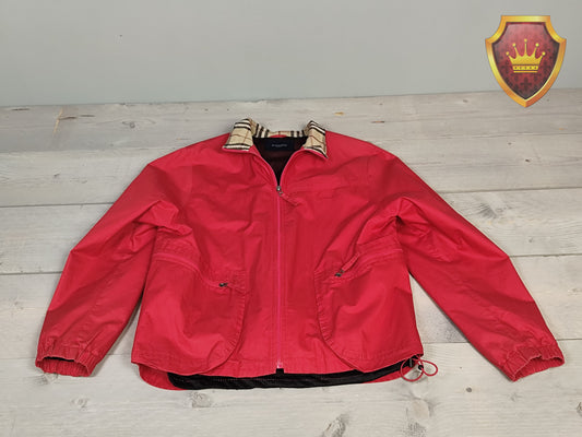 Burberry London jas rood katoen S