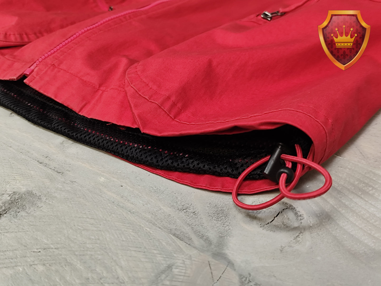 Burberry London jas rood katoen S