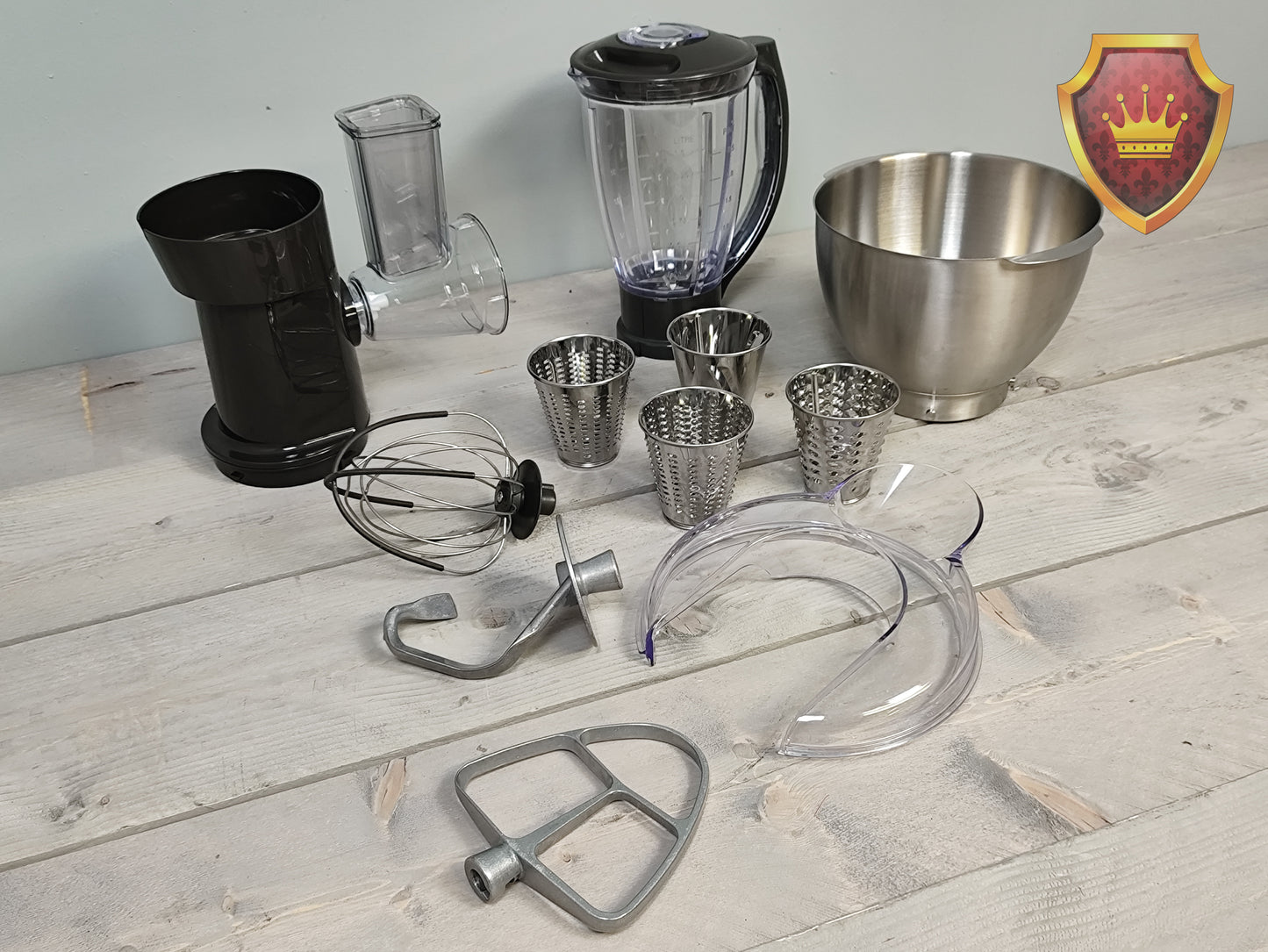 Tefal QB403 Masterchef Gourmet keukenmachine – 900W – staat 8/10