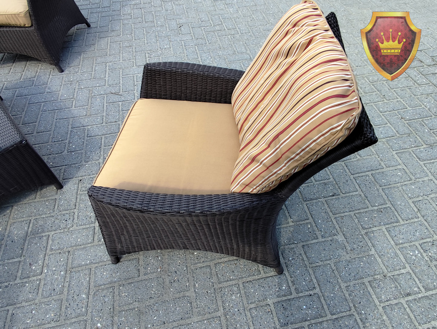 Royal Patio loungeset 5-delig wicker