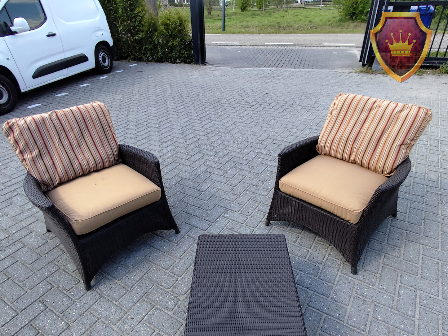 Royal Patio loungeset 5-delig wicker