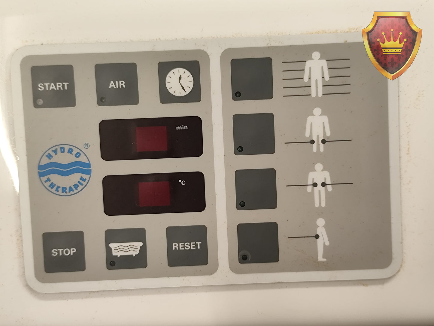 Therapeutisch massagebad Unbescheiden 1.5-15S/LT