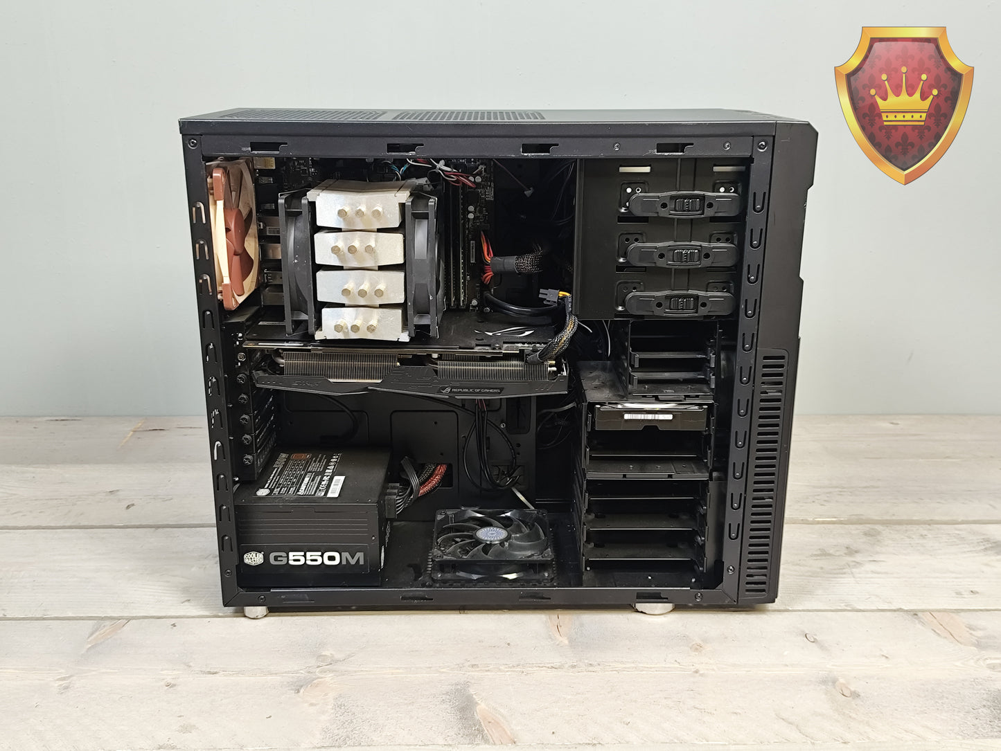 Custom Gaming Desktop i7-6700 RX580 8GB 16GB RAM