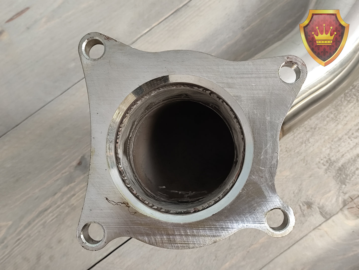 Downpipe 76mm RVS Seat Leon 1P Audi A3 8P Golf 6 NIEUW