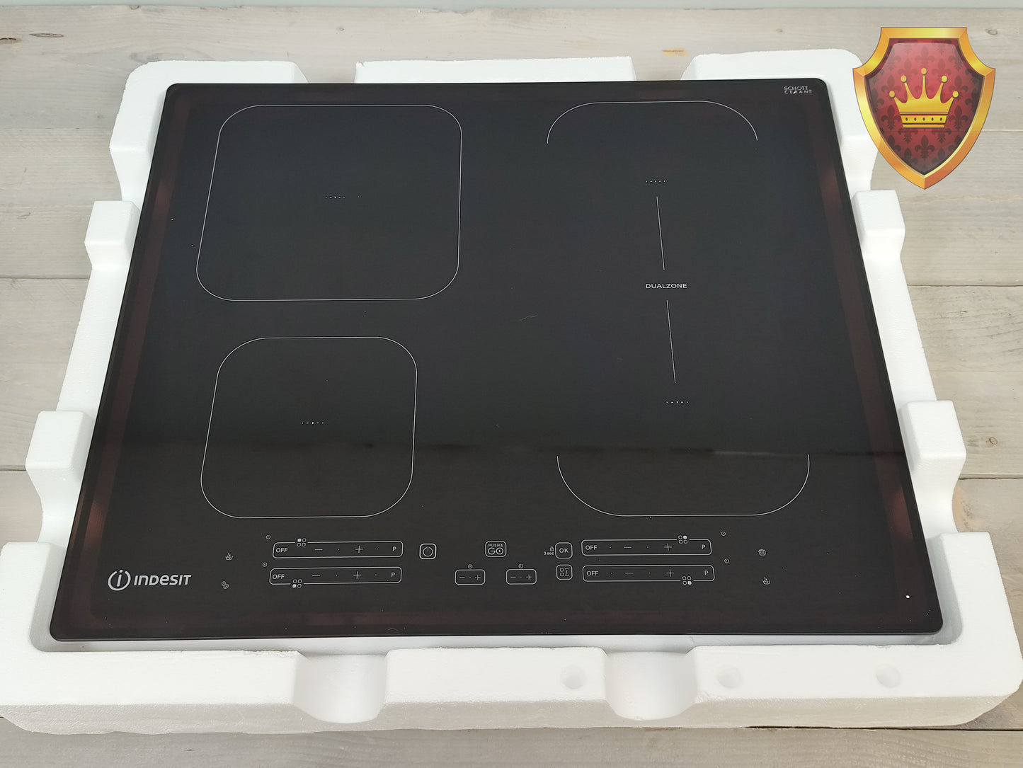 Indesit IB65B60NE inductiekookplaat ongebruikt