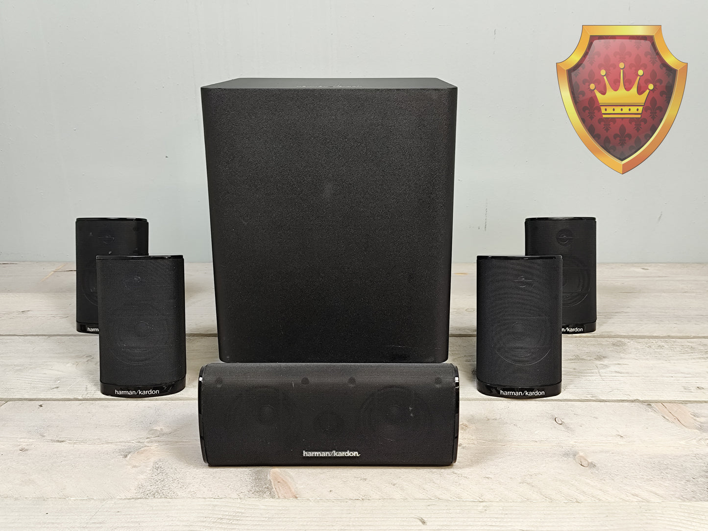 Harman Kardon HKTS 16 5.1 Home Cinema Speakerset Zwart