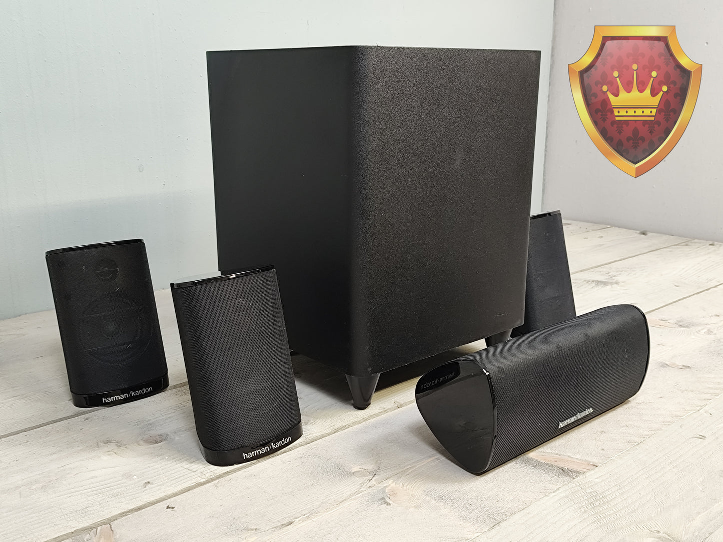 Harman Kardon HKTS 16 5.1 Home Cinema Speakerset Zwart