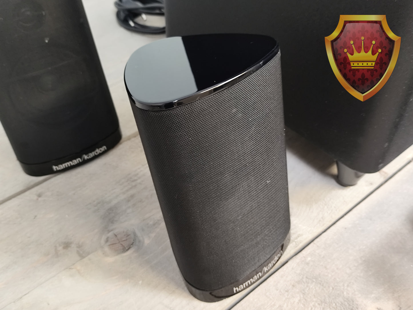 Harman Kardon HKTS 16 5.1 Home Cinema Speakerset Zwart