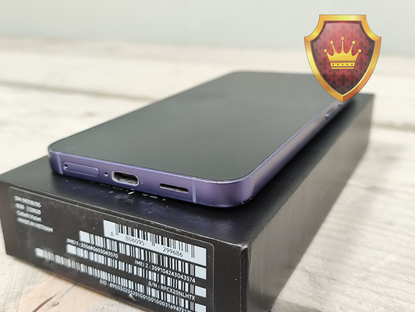 Samsung Galaxy S24 128GB Cobalt Violet