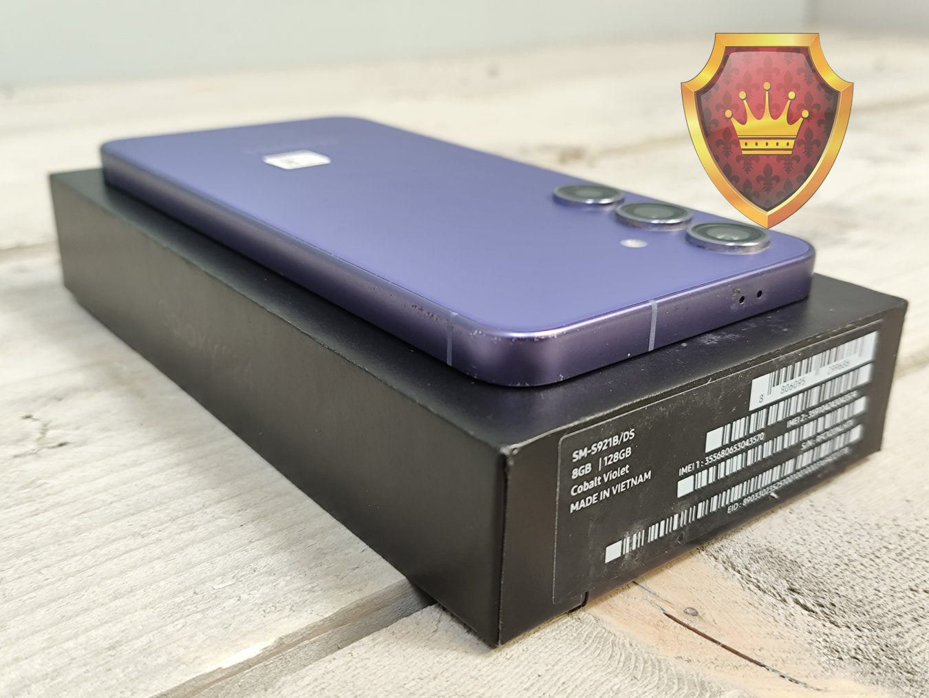 Samsung Galaxy S24 128GB Cobalt Violet