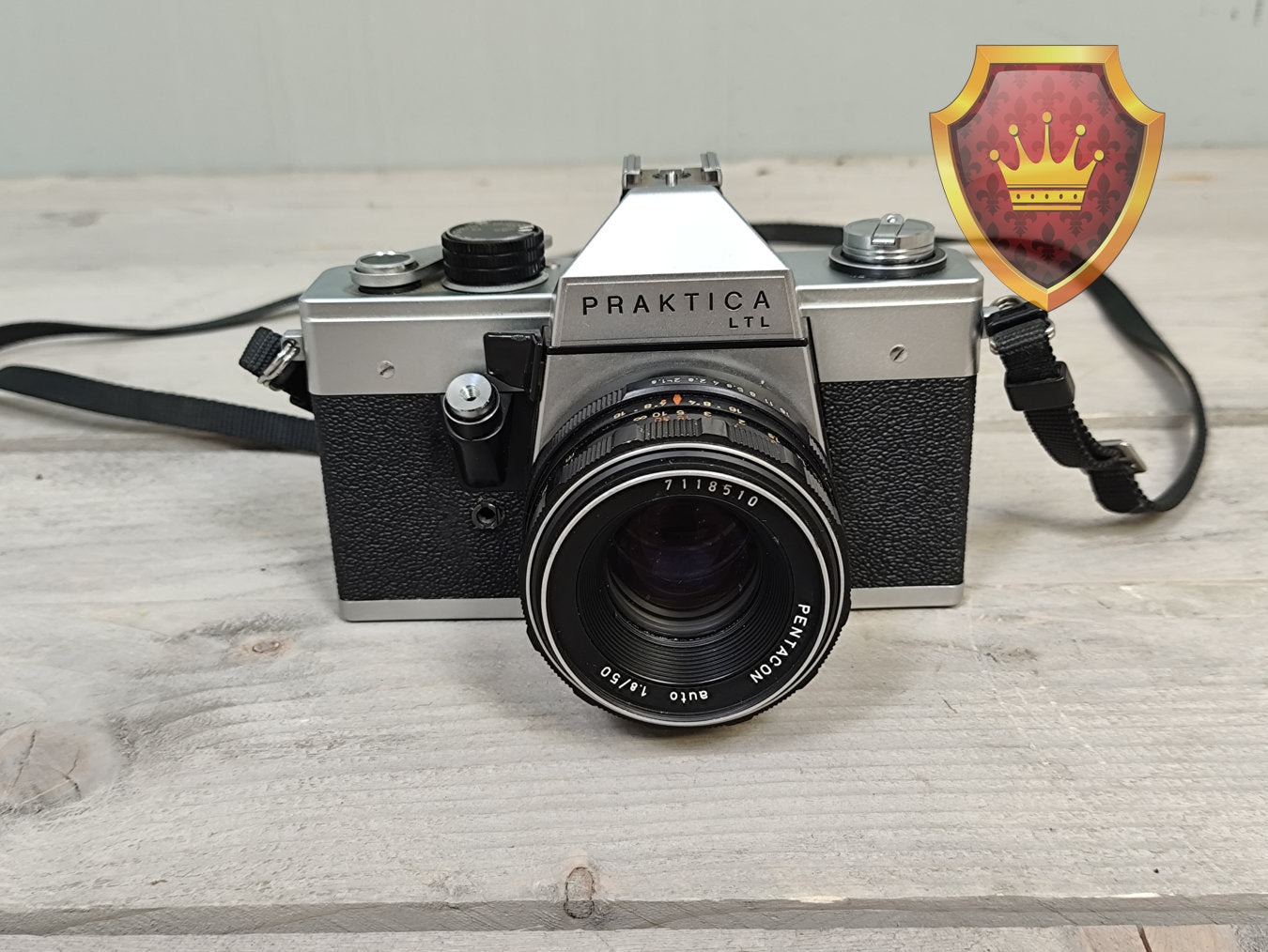 Praktica LTL + Pentacon Auto 50mm f/1.8