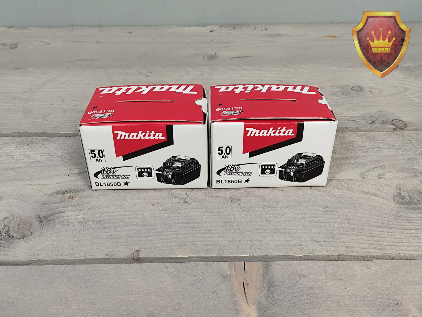 Makita BL1850B 18V 5.0Ah Accu (2 stuks) - Nieuw