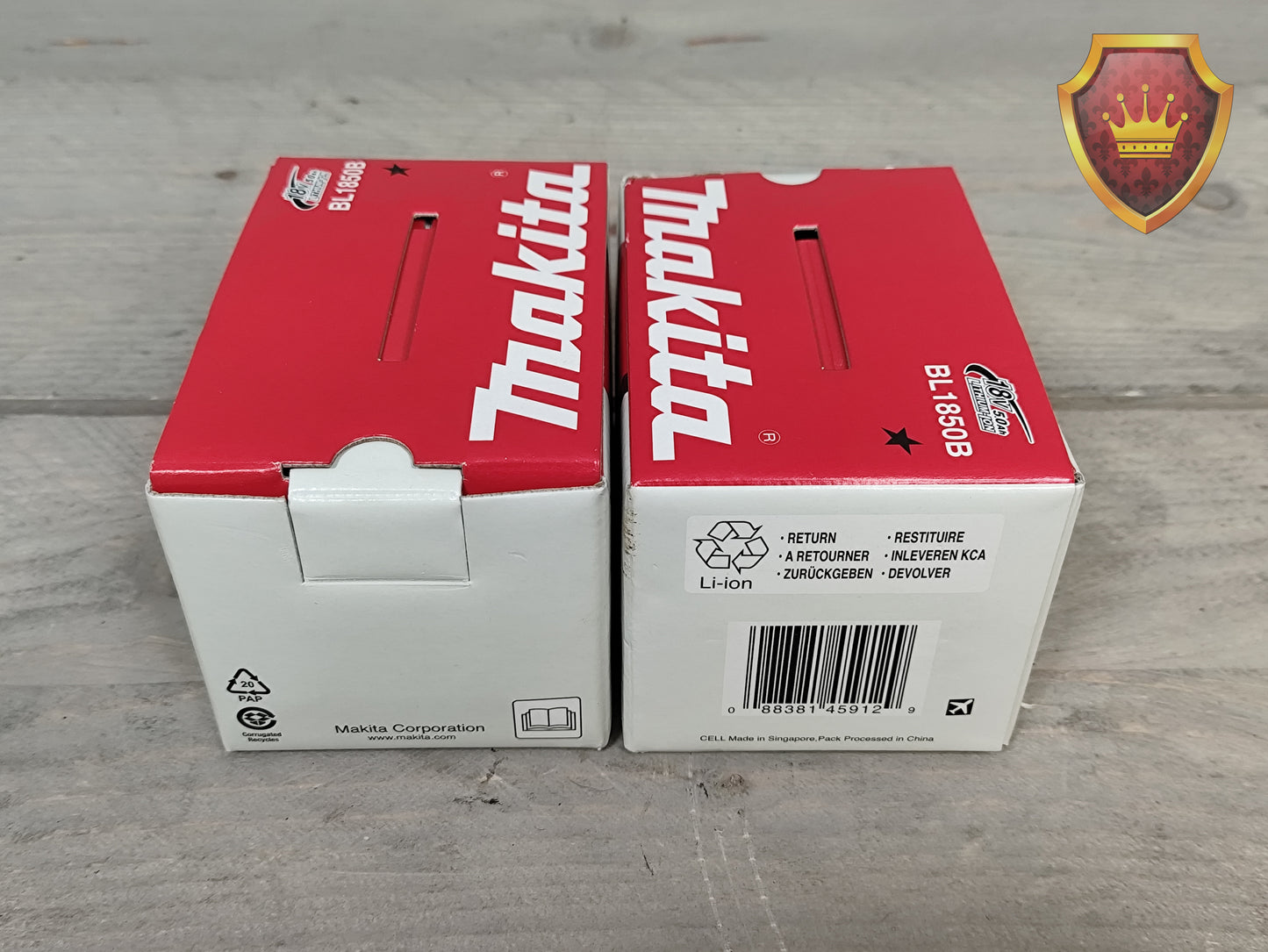 Makita BL1850B 18V 5.0Ah Accu (2 stuks) - Nieuw