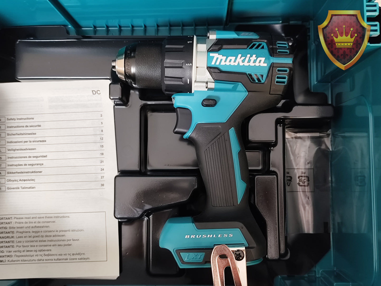 Makita DDF484ZJ 18V LXT Brushless Accuboormachine - Nieuw
