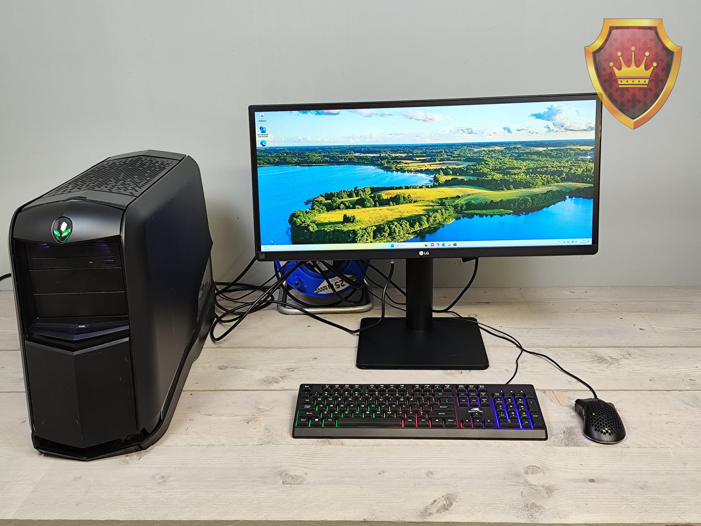 Alienware Aurora R4 Gaming PC Set GTX1060 6GB 29" UltraWide