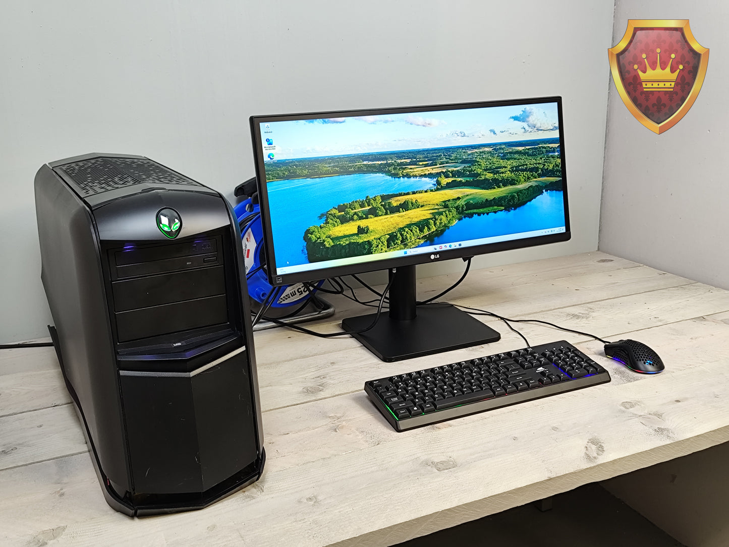 Alienware Aurora R4 Gaming PC Set GTX1060 6GB 29" UltraWide