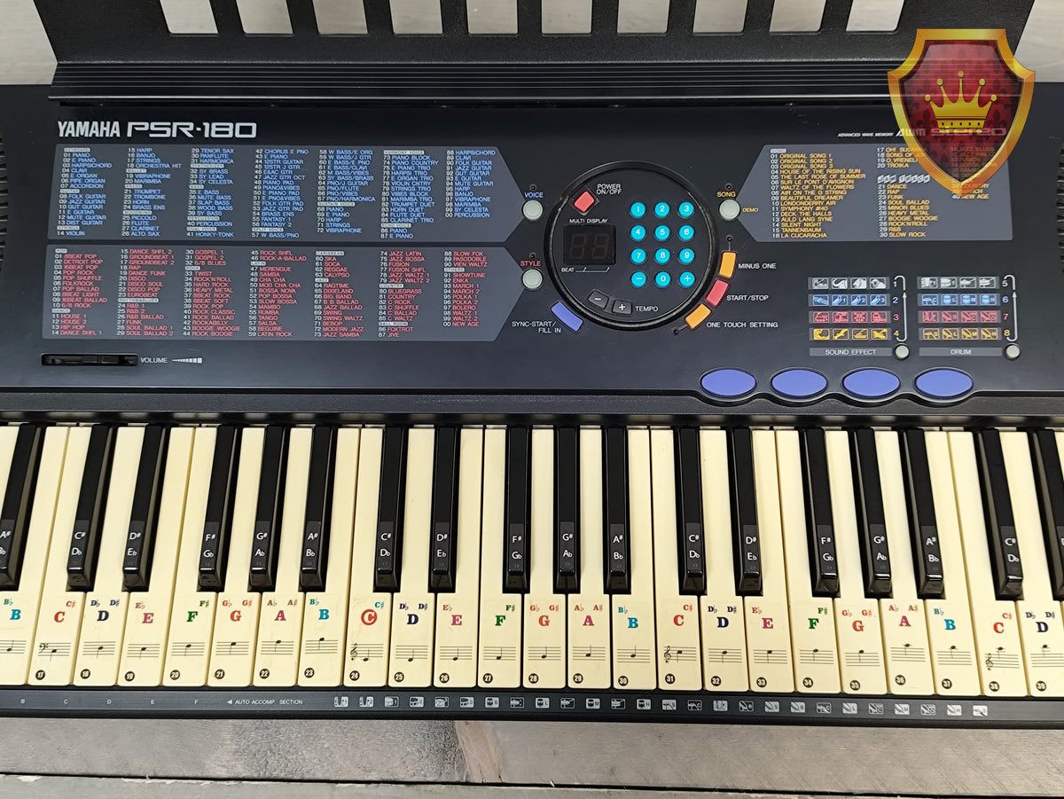 Yamaha PSR-180 PortaTone Keyboard 61 Toetsen
