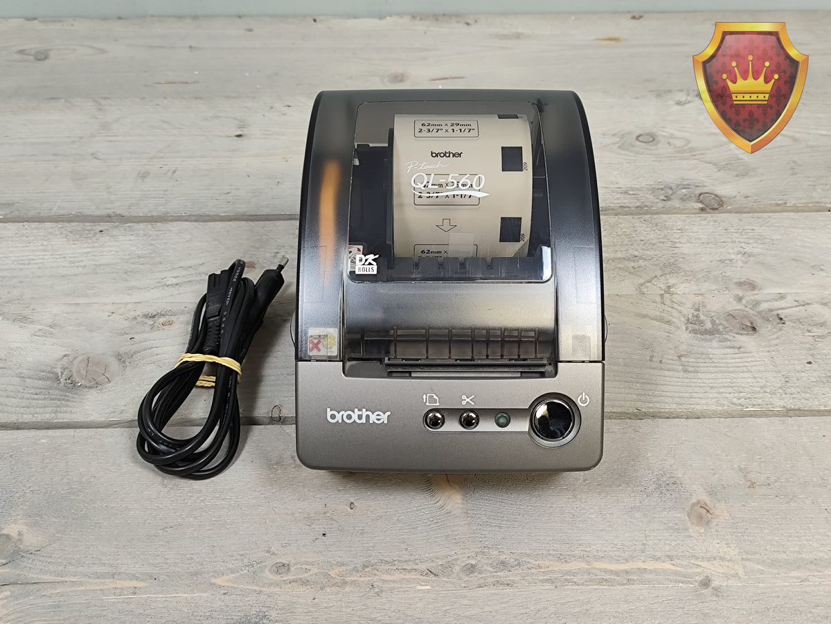 Brother QL-560 Professionele Labelprinter + 1 nieuwe labelrol