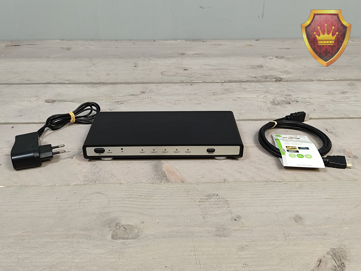 König KN-HDMISW20 4-Poorts HDMI Switch