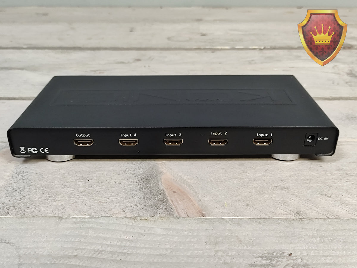 König KN-HDMISW20 4-Poorts HDMI Switch