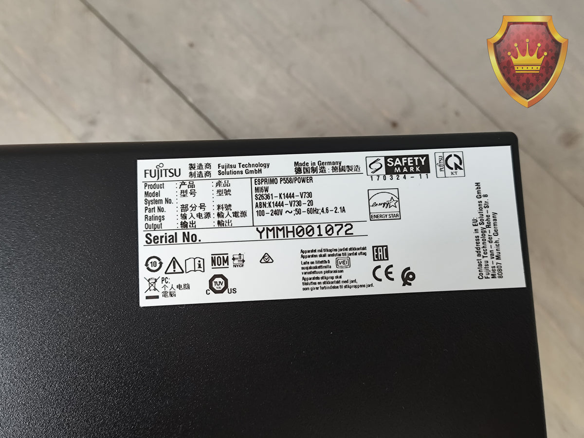 Fujitsu ESPRIMO P558/POWER i7-9700 16GB 256GB