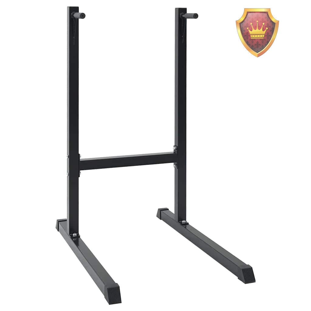 vidaXL Dip station Zwart 103,5 x 66,5 x 121,5 cm - Nieuw